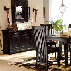 Wohnen Sideboard Polenta aus Akazie Massivholz