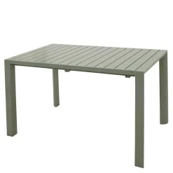 Wohnen Silbergrauer Gartentisch mit Front Butterflyauszug - Sergio