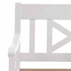 Sitzbank Barlad in Weiß Bernsteinfarben^Wohnen Hot