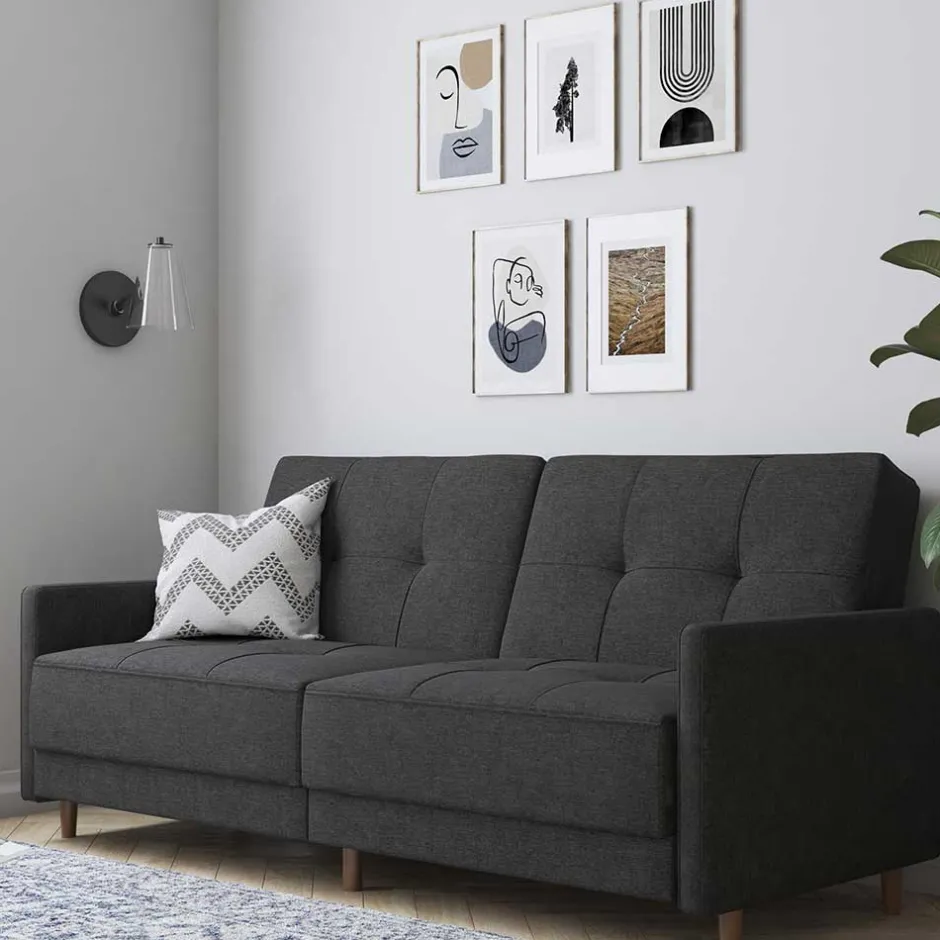 Wohnen 3-Sitzer Klappcouch in modernem Design - Danjata