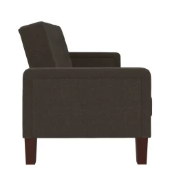 Wohnen 3-Sitzer Schlafsofa in Grau - Memton