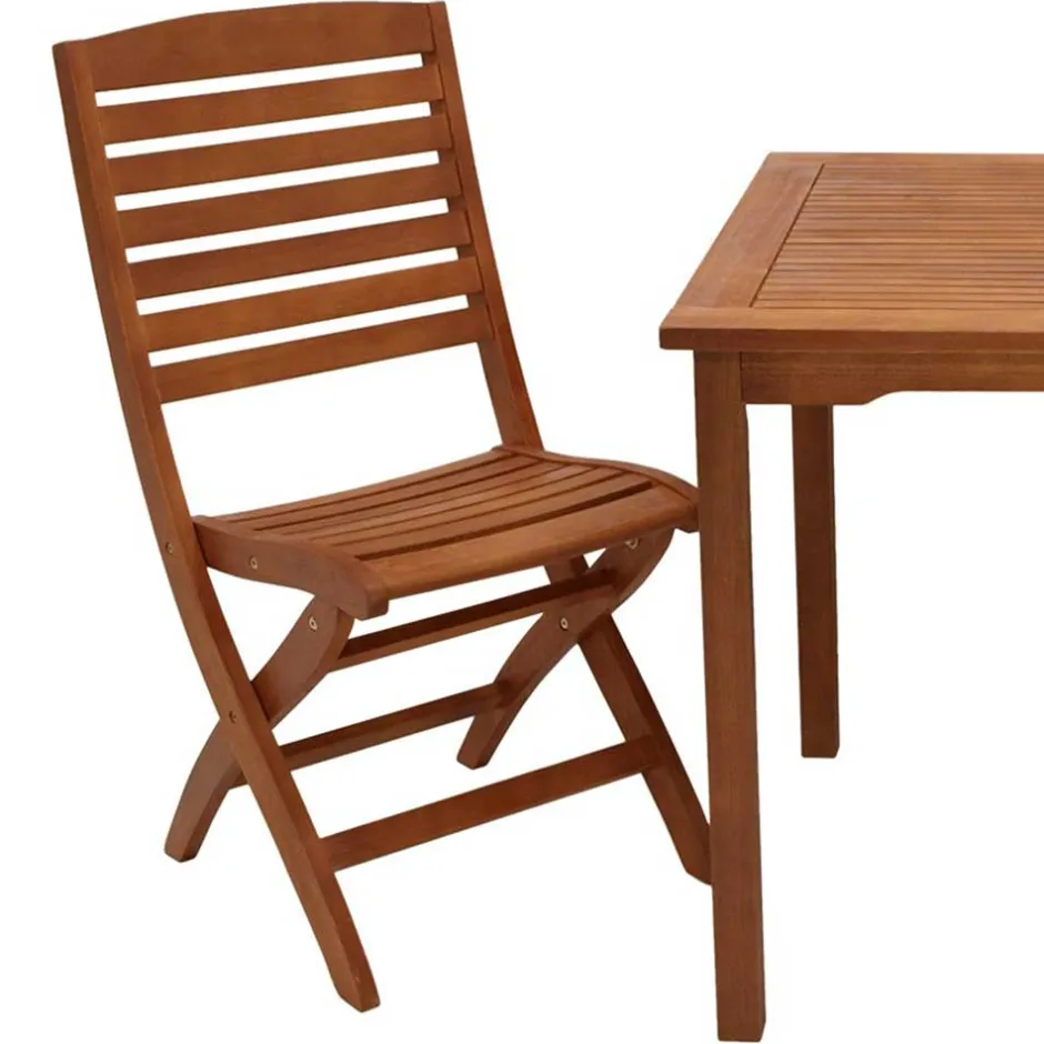 Wohnen Sitzgruppe Garten aus Eukalyptusholz - Thomas (dreiteilig)