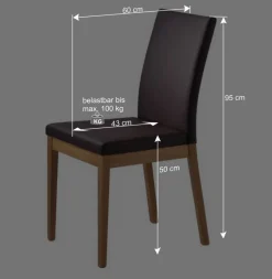 Wohnen Sitzgruppe Sympatia aus Wildeiche Massivholz (sechsteilig)