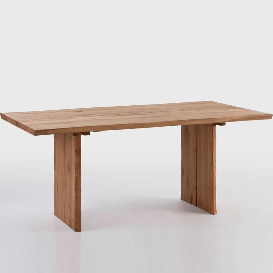 Wohnen Sitzgruppe Sympatia aus Wildeiche Massivholz (sechsteilig)