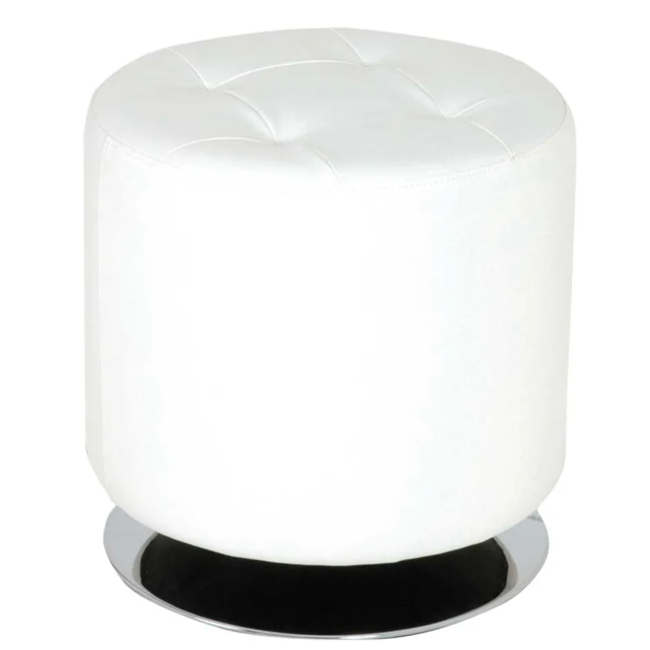 Sitzhocker Sabah in Weiß^Wohnen