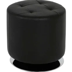 Wohnen Sitzhocker Sabeth in Schwarz