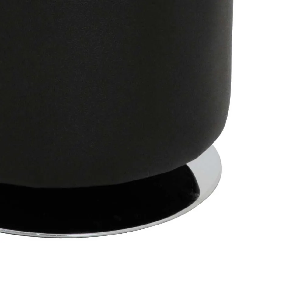 Wohnen Sitzhocker Sabeth in Schwarz