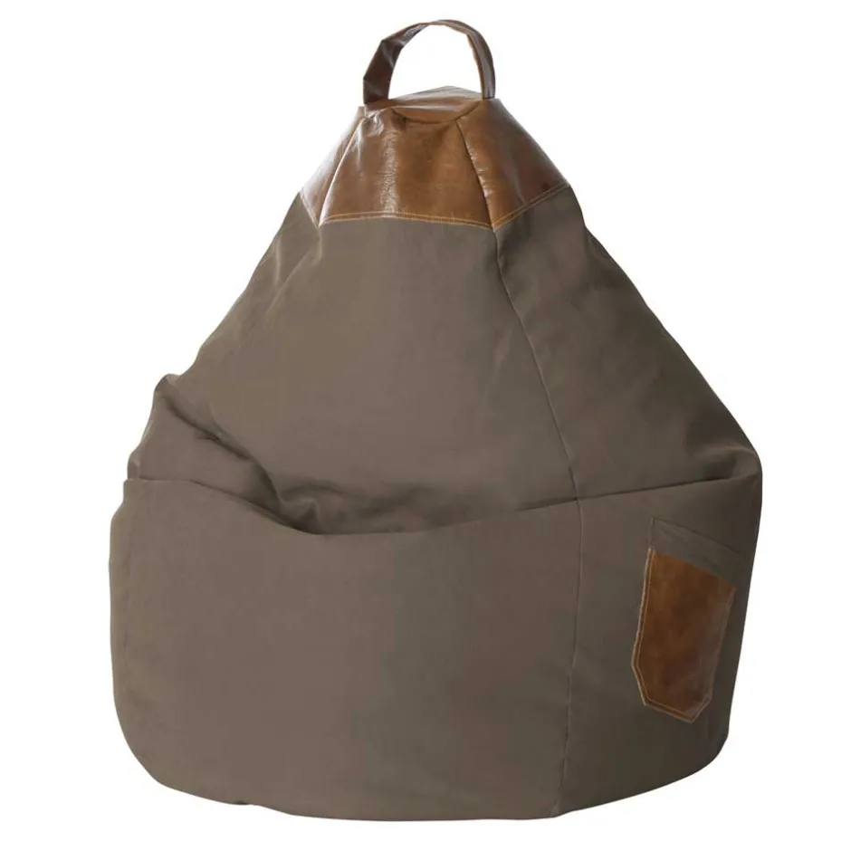 Kinder Wohnen Sitzsack Alda in Braun