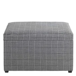 Sitztruhe mit Hahnentritt Muster - Jantonia^Wohnen Hot