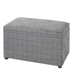 Sitztruhe mit Hahnentritt Muster - Jantonia^Wohnen Hot