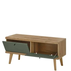 Skandi Anbauwand-Möbel in Graugrün - Oliva (vierteilig)^Wohnen Outlet