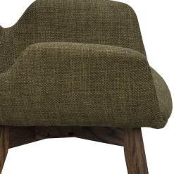 Wohnen Skandi Armlehnenstühle in Dunkelgrün - Car (2er Set)