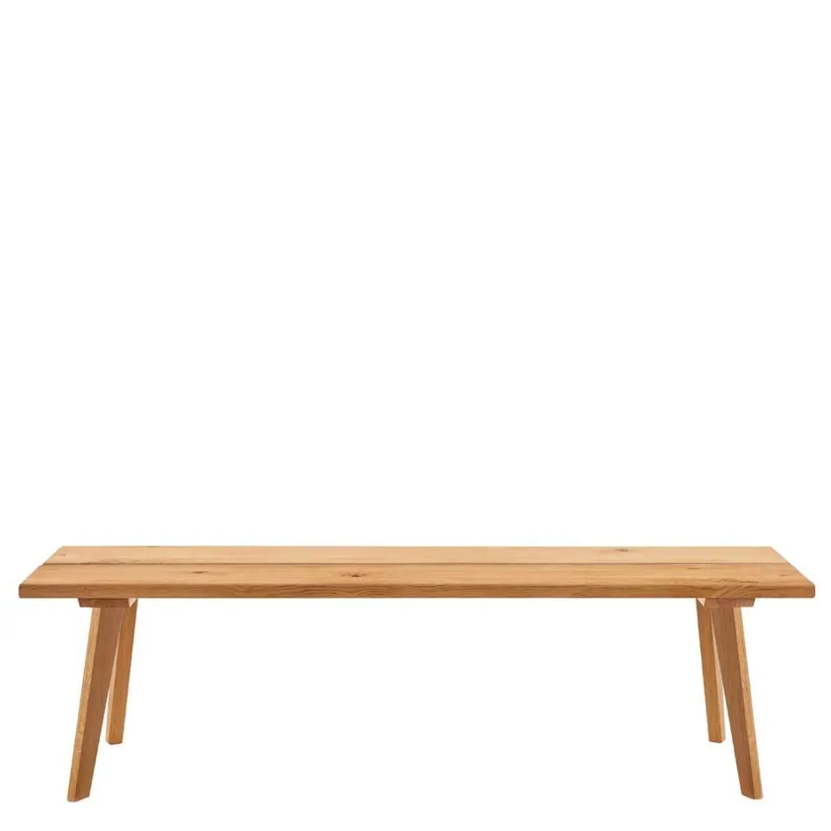 Wohnen Skandi Bank aus Eiche Massivholz - Venjus