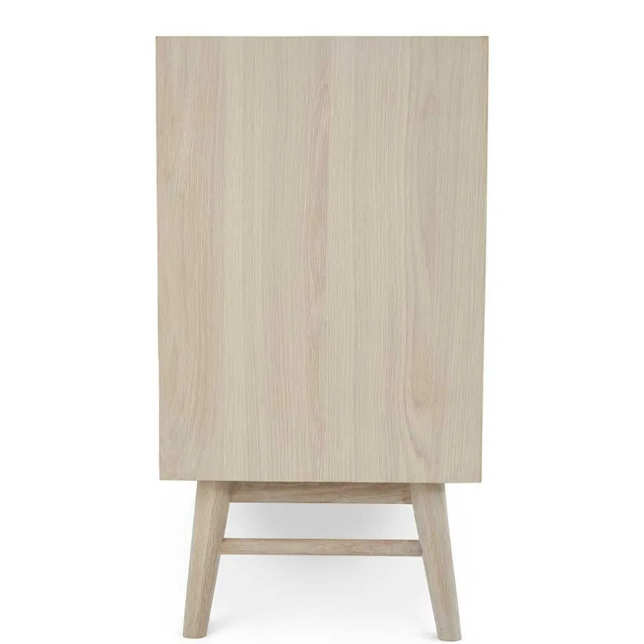 Skandi Kombi-Kommode in Eiche Weiß - Lametla^Wohnen Best