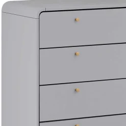 Skandi Kommode in Grau & Eiche - Wavan^Wohnen Online