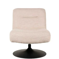 Skandi Loungesessel mit Tellerfuß Drehgestell - Haenja^Wohnen New