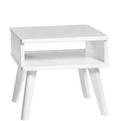 Wohnen Skandi Nachtkonsole in Weiß lackiert - Special