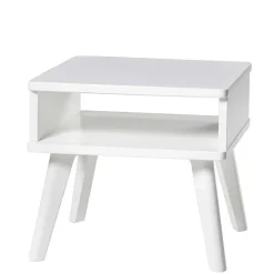 Wohnen Skandi Nachtkonsole in Weiß lackiert - Special