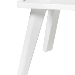 Wohnen Skandi Nachtkonsole in Weiß lackiert - Special