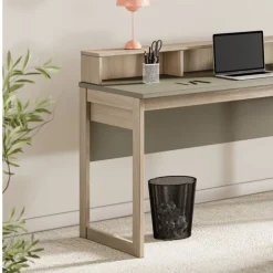 Skandi Schreibtisch in Eukalyptusgrün - Promo^Wohnen New