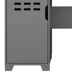 Skandi Schreibtisch in Grau 123x40 cm - Niento^Wohnen New