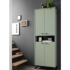 Skandi Schuhschrnak in Graugrün - Velmarun^Wohnen New