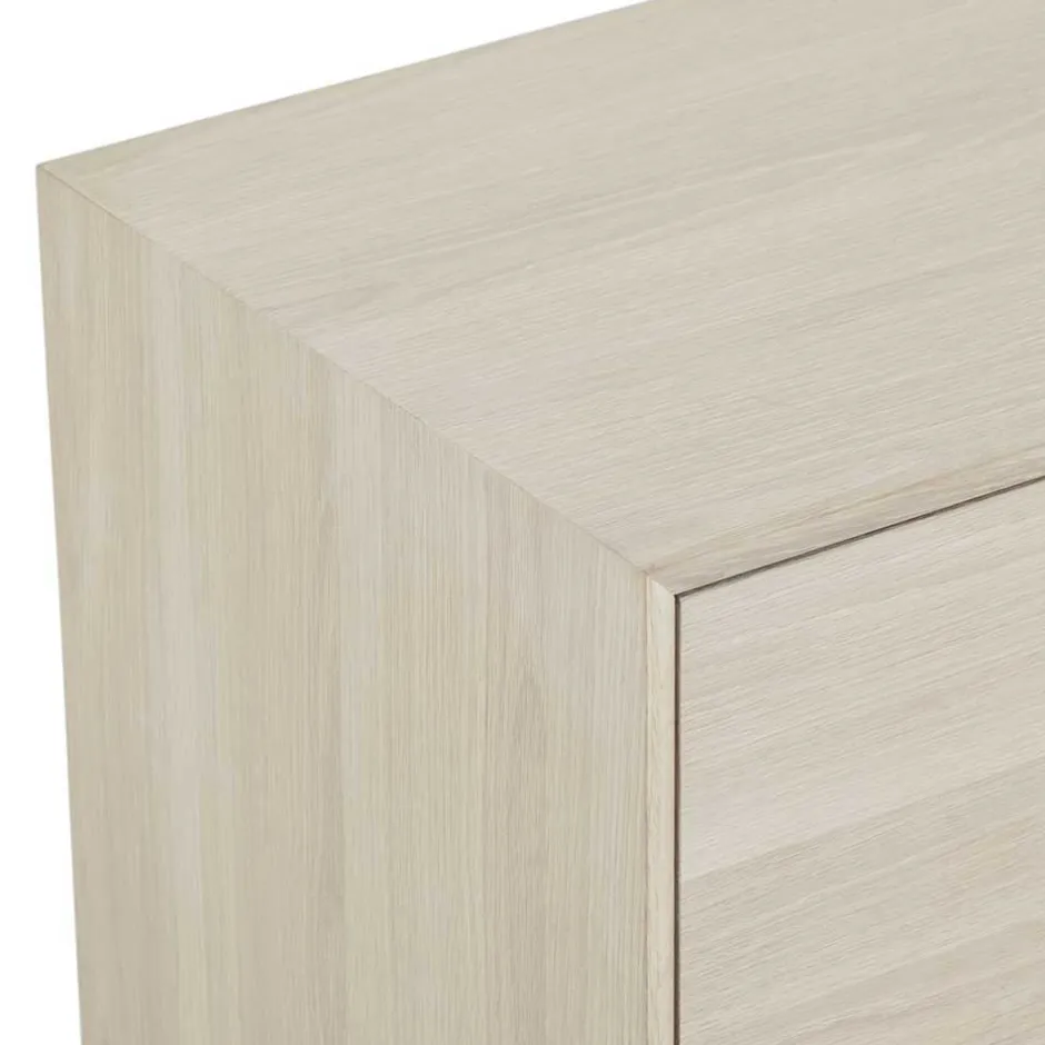 Wohnen Skandi Sideboard in Eiche Weiß - Lametla