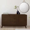 Wohnen Skandi Sideboard in Walnuss Optik - Pastilla