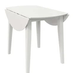 Skandi Tischgruppe in Weiß - Rarera (dreiteilig)^Wohnen Discount