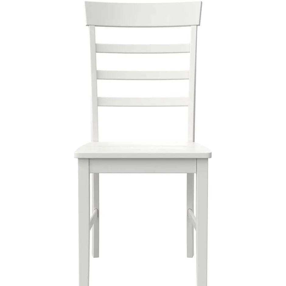 Skandi Tischgruppe in Weiß - Rarera (dreiteilig)^Wohnen Discount