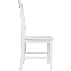 Skandi Tischgruppe in Weiß - Rarera (dreiteilig)^Wohnen Discount