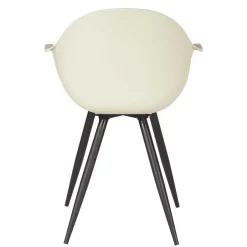 Skandi Tischsessel in Hellgrau & Schwarz - Naviron (2er Set)^Wohnen