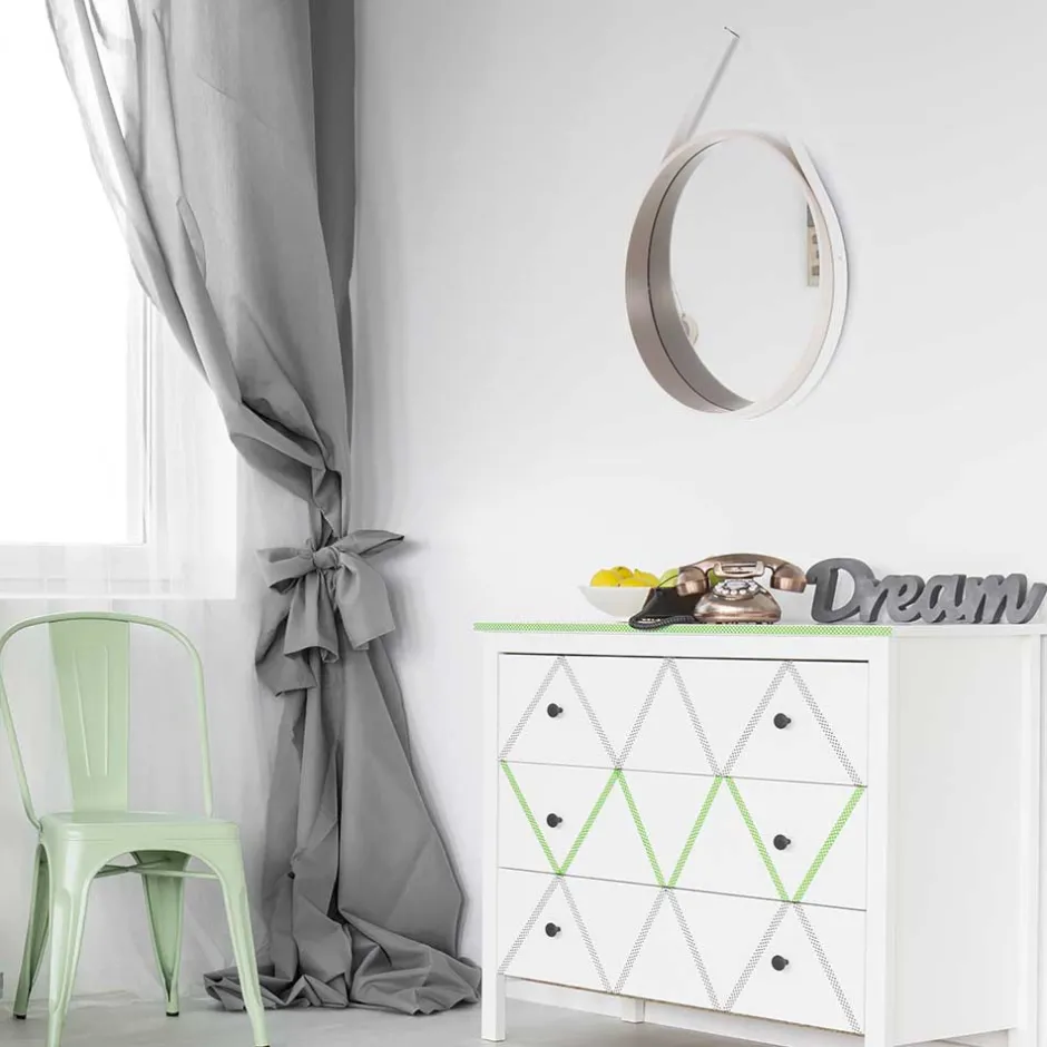 Skandi Wandspiegel in Taupe - Dredali^Wohnen Sale