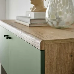 Wohnen Skandi Wohnzimmer Schränke & Wandboard - Oliva (dreiteilig)