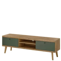 Wohnen Skandi Wohnzimmer Schränke & Wandboard - Oliva (dreiteilig)