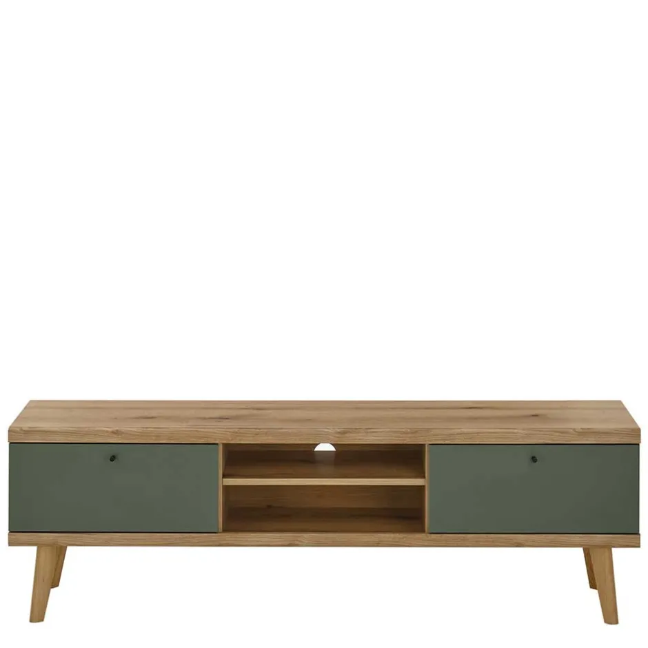 Wohnen Skandi Wohnzimmer Schränke & Wandboard - Oliva (dreiteilig)