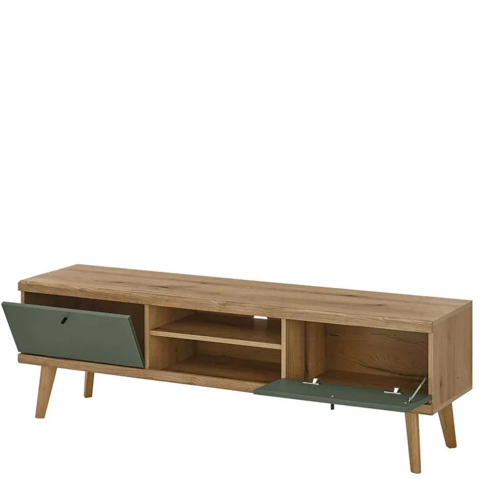 Wohnen Skandi Wohnzimmer Schränke & Wandboard - Oliva (dreiteilig)