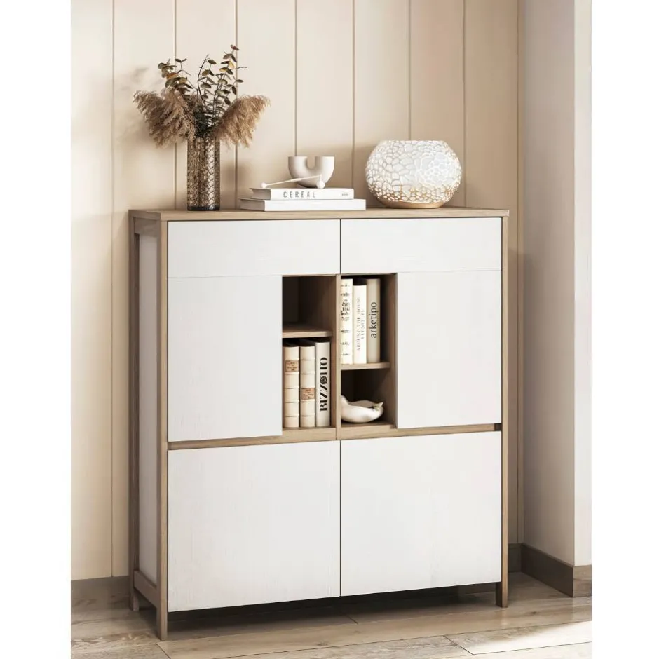 Skandi-TV-Wohnwand Kombi - Ovidio (vierteilig)^Wohnen Sale