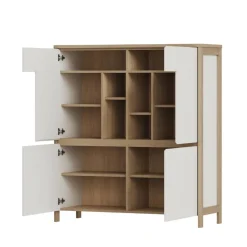 Skandi-TV-Wohnwand Kombi - Ovidio (vierteilig)^Wohnen Sale