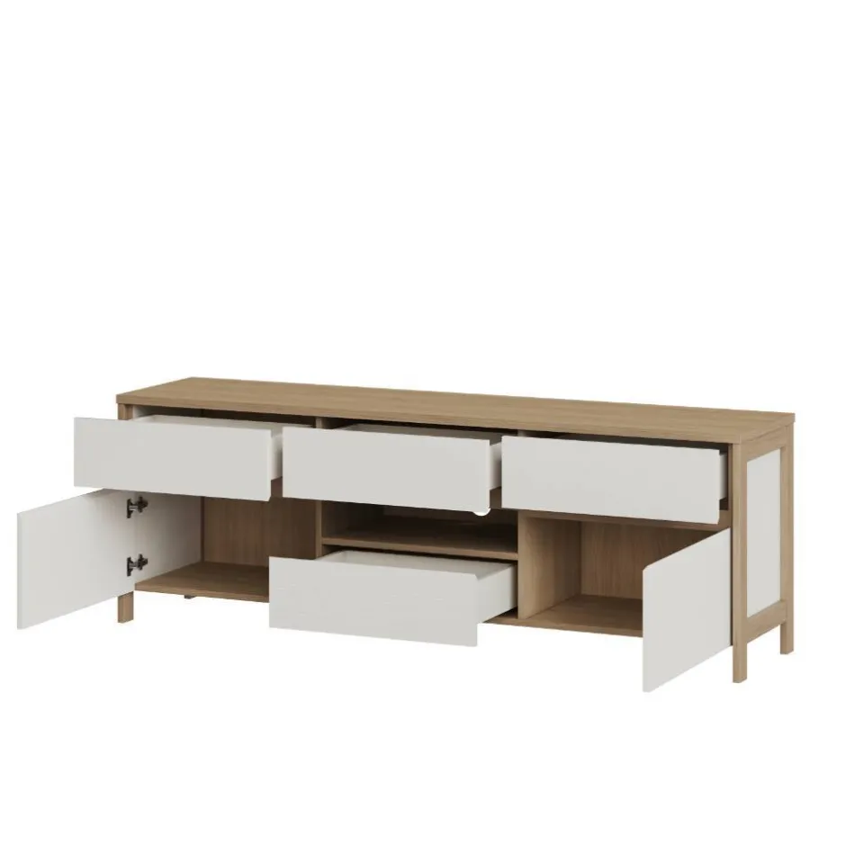 Skandi-TV-Wohnwand Kombi - Ovidio (vierteilig)^Wohnen Sale
