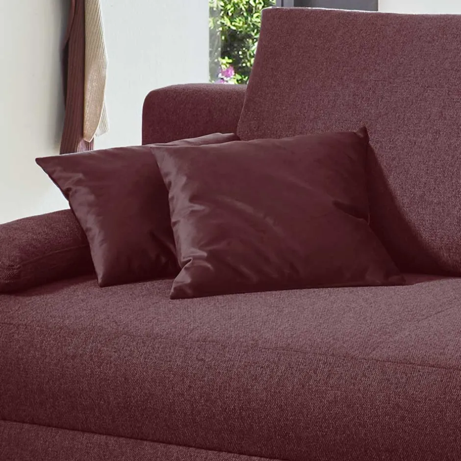 Sofa mit Bettfunktion in dunklem Lila - Ninjos^Wohnen