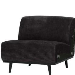 Wohnen Sofa-Modul in Dunkelgrau Breitcord-Bezug - Vibka