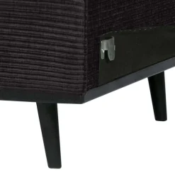 Wohnen Sofa-Modul in Dunkelgrau Breitcord-Bezug - Vibka