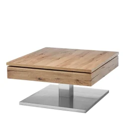 Wohnen Sofatisch auf Säulengestell - Esniwida