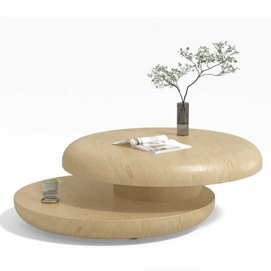 Wohnen Sofatisch mit schwenkbarer Tischplatte - Danjata