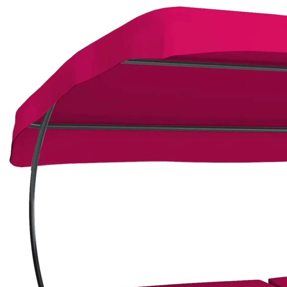 Wohnen Sonnenliege für zwei Personen in Rot - Conopca