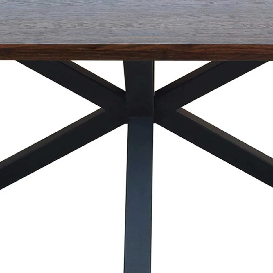 Spider Esstisch & Samt Armlehnstühle - Mendoza (fünfteilig)^Wohnen Outlet