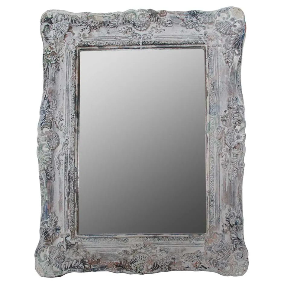 Wohnen Spiegel aus Grey Wash Tannenholz - Zyamonicus