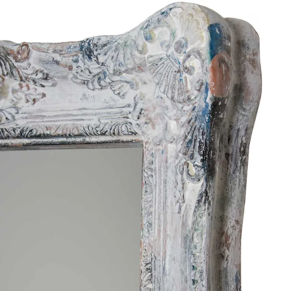 Wohnen Spiegel aus Grey Wash Tannenholz - Zyamonicus