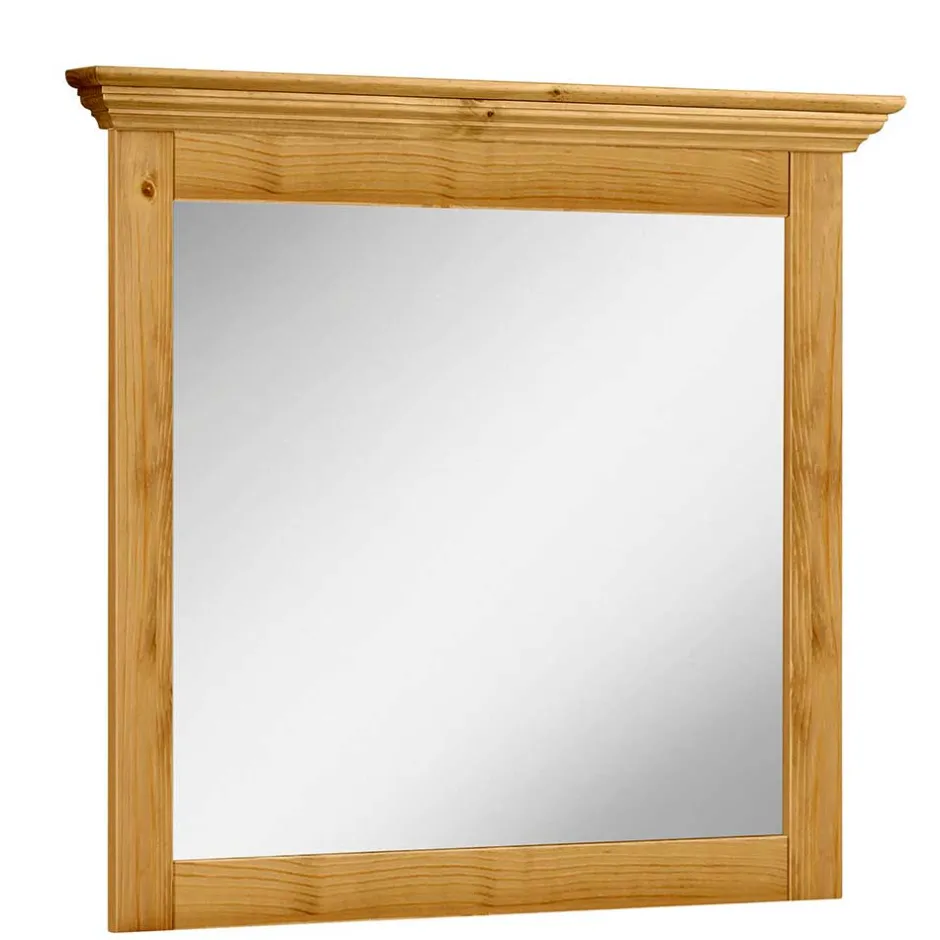 Spiegel im Landhausstil mit Holzrahmen massiv - Zavieca^Wohnen Clearance